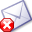 mail, delete icon