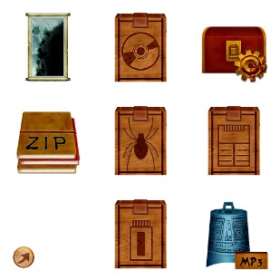 Tang Dynasty icon sets preview