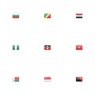 Stripe Flag Set icon sets preview