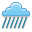 rain, weather icon