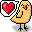 birdie in love icon