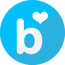 circle, bloglovin, blue, social, blog icon