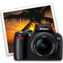 nikon d40 iphoto by darkdest1ny icon