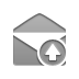 envelope, up, open, open up icon