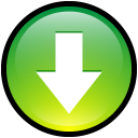 download, down, descending, fall, descend, button, decrease icon