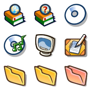 Gartoon icon sets preview