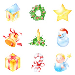 Xmas Pack icon sets preview