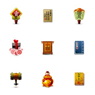 Marketing icon sets preview