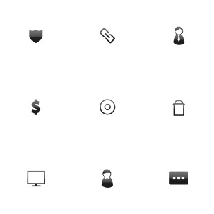 Open source icons - gcons icon sets preview