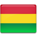 bolivia,flag,country icon