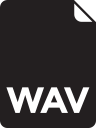 wav, file icon