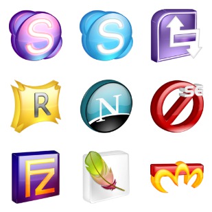 SoftDimension icon sets preview