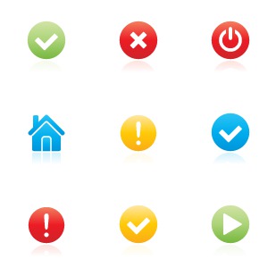 Super Mono Reflection icon sets preview