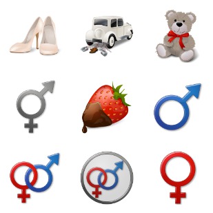 Vista Love icon sets preview