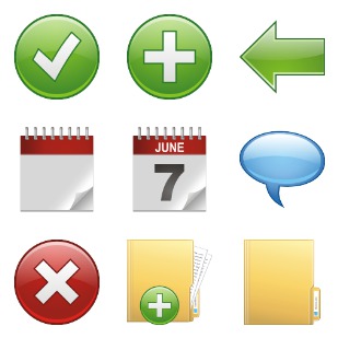 Simplistica icon sets preview