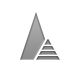 pyramid, sharpen icon