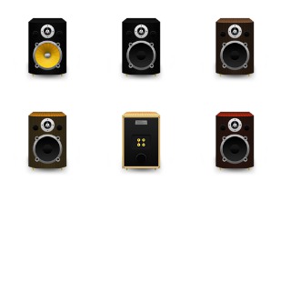 Speaker icon sets preview