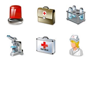 Real Vista Medical icon sets preview