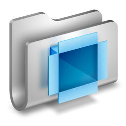 folder, dropbox icon