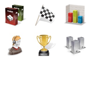 Super Vista Business icon sets preview