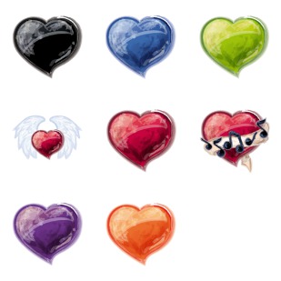 Valentine icon sets preview