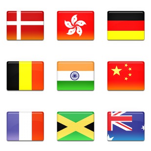 Flag 2 icon sets preview