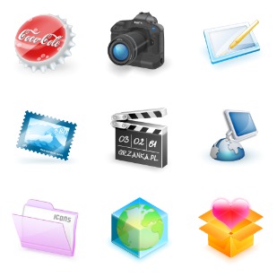 Grzanka's icon sets preview