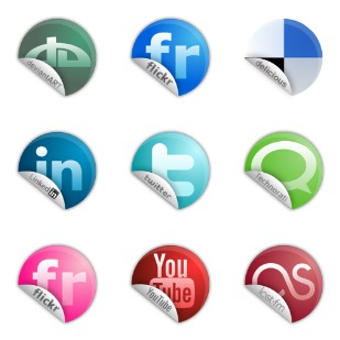 Stickers icon sets preview