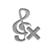 cross, composer, notation icon