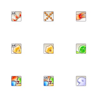 VirtualBox Oses icon sets preview
