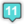 teal,11 icon