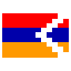 Nagorno Karabakh flat icon