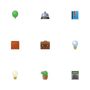 Toolbar 2 icon sets preview