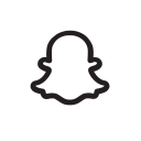 social, snapchat icon