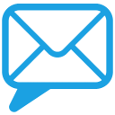 email, chat icon