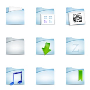 Sky Folder icon sets preview
