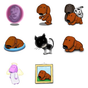 A Dogs Life icon sets preview