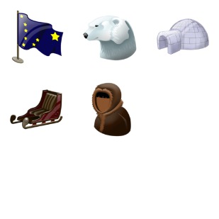 Alaska icon sets preview