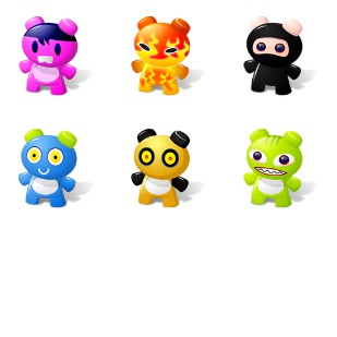 Art Toys icon sets preview