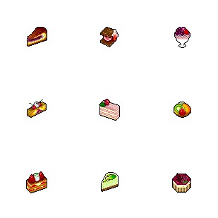 Spring Sweets icon sets preview