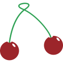 fruit, cherry icon
