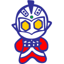 ultraseven,blue icon