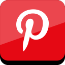 online, social, connect, media, pinterest icon