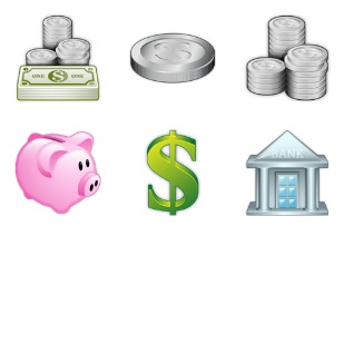 Where Are My Money icon sets preview