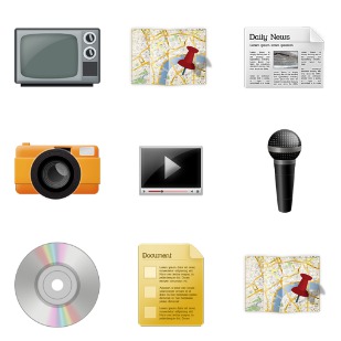 Media Set icon sets preview