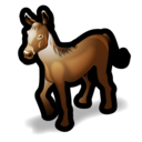 donkey, horse icon