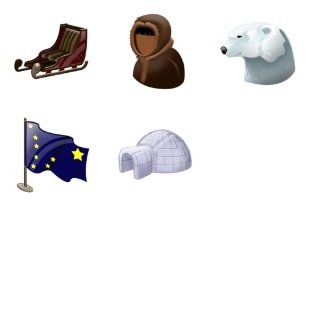 Alaska icon sets preview
