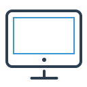 display, desktop, monitor, computer, pc, device, mac icon