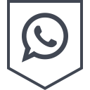 logo, whatsapp, media, social icon
