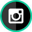instagram, online, logo, social, media icon